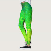 Kalkgrün Leggings (Links)