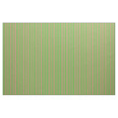 Kalkgrün und hellkorallenfarbene Streifen Stoff (Yard (91,4 cm))
