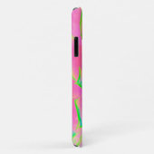 Kalkgrün und rosa Sukkulent Sedum Rosette Case-Mate iPhone Hülle (Hinten/Rechts)