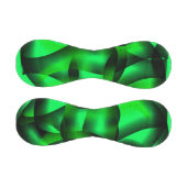 Kalkgrün und schwarz Curling, mit etwas Schatten? Baseball (Paneele)