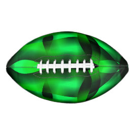 Kalkgrün und schwarz Curling, mit etwas Schatten? Football