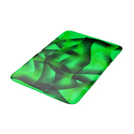 Kalkgrün und schwarz, mit Schatten? Badematte