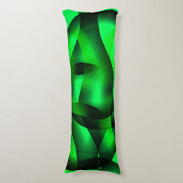 Kalkgrün und schwarz, mit Schatten? Seitenschläferkissen