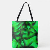 Kalkgrün und schwarz, mit Schatten? Tasche (Vorderseite)