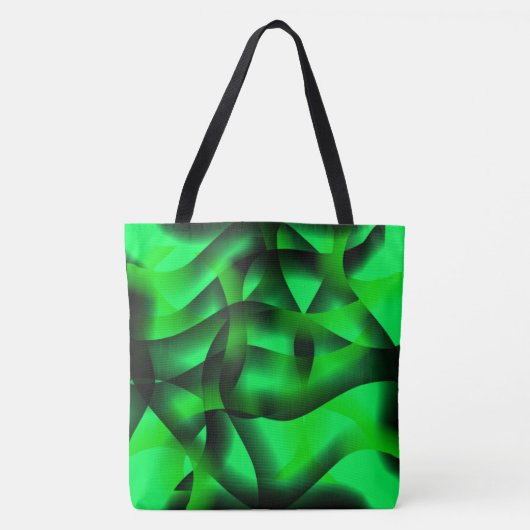 Kalkgrün und schwarz, mit Schatten? Tasche (Vorderseite)