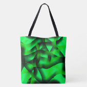 Kalkgrün und schwarz, mit Schatten? Tasche (Rückseite)