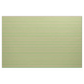 Kalkgrün und Tan-Linse/Streifenmuster Stoff (Yard (91,4 cm))