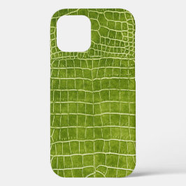 Kalkgrüne Imitat Kronenleder Case-Mate iPhone Hülle