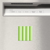 Kalkgrüne Schattenstreifen Magnet (In Situ (Geschirrspüler))