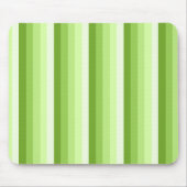 Kalkgrüne Schattenstreifen Mousepad (Vorne)