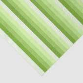 Kalkgrüne Schattenstreifen Seidenpapier (Ausschnitt)