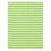 Kalkgrüne Schattenstreifen Tischdecke (Vorderseite)