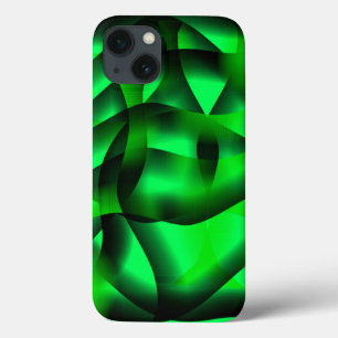 Kalkgrüne und schwarze Wellen, mit etwas Schatten? Case-Mate iPhone Hülle