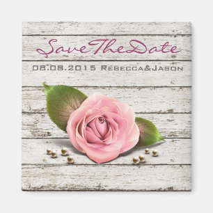 Kalkholz Rosa Franziskaner Hochzeit Magnet
