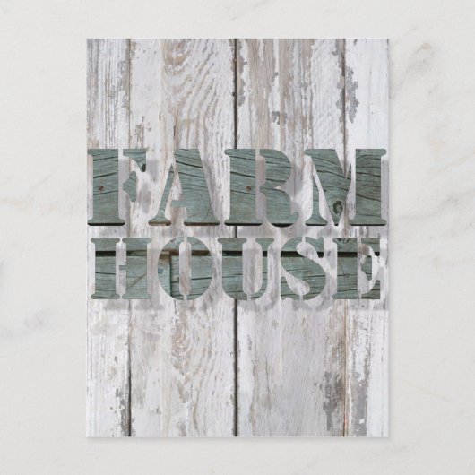 Kalkholz Western Landhaus Postkarte (Vorderseite)