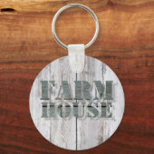 Kalkholz Western Landhaus Schlüsselanhänger (Vorderseite)