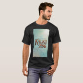 Kalki 2896 - Epic Sci-Fi Typografie T-Shirts (Vorne ganz)