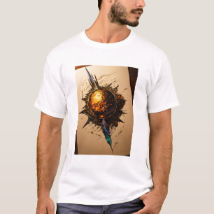 Kalki 2896: Futuristic Sci-Fi Typografy T - Shirt 