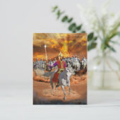 Kalki Avatar 2 Postkarte (Stehend Vorderseite)