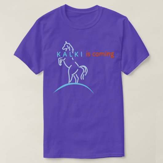 Kalki kommt T-Shirt (Design vorne)