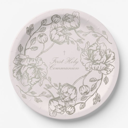 Kalkplatte Pappteller (Vorderseite)