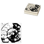 Kalkstein-Ammoniak-Fossil Gummistempel (Stempel)