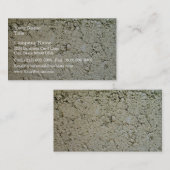 Kalkstein-Beton-Beschaffenheit Visitenkarte (Vorne/Hinten)