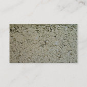Kalkstein-Beton-Beschaffenheit Visitenkarte (Rückseite)