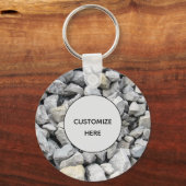 Kalkstein-Design-Schlüsselanhänger Schlüsselanhänger (Vorderseite)