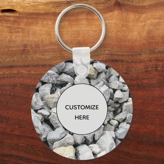 Kalkstein-Design-Schlüsselanhänger Schlüsselanhänger (Vorderseite)