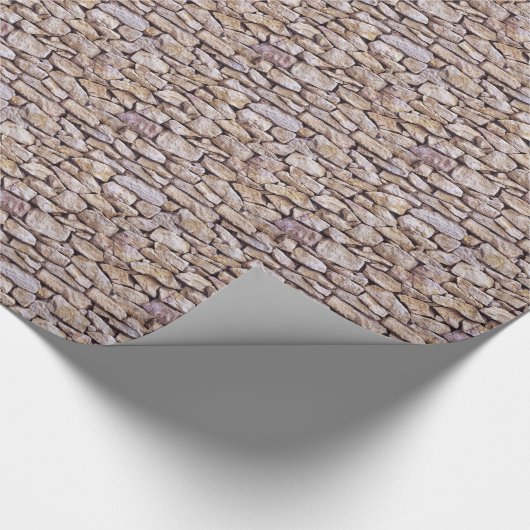 Kalkstein Geschenkpapier (Ecke)