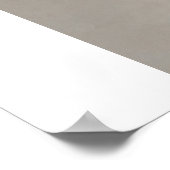 Kalkstein-Glanz — Aurema Poster (Ecke)