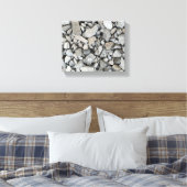Kalkstein Kies Leinwanddruck (Insitu (Schlafzimmer))