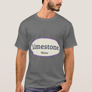 Kalkstein Maine Aufkleber T-Shirt