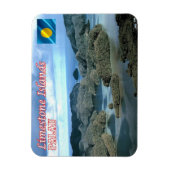 Kalksteininsel - Palau - Magnet (Vertikal)