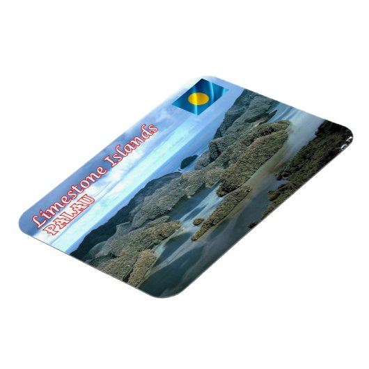 Kalksteininsel - Palau - Magnet (Linke Seite)