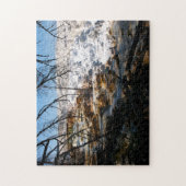 Kalksteinterrasse Mammov Hot Spring Yellowstone Puzzle (Vertikal)