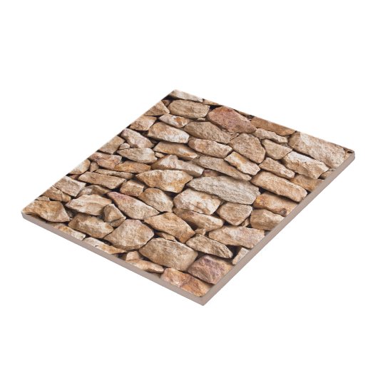 Kalksteinwand Fliese (Seite)