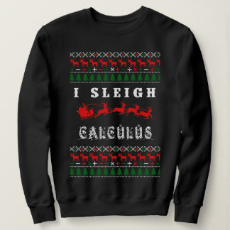 Kalkül-Mathe-Lehrer-Weihnachtsstrickjacke Sweatshirt
