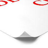 Kalkulation Poster (Ecke)