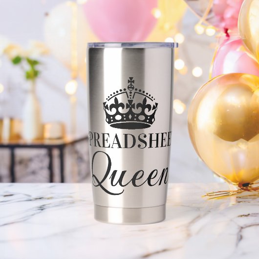 Kalkulationstabellen Queen Funny Quotes Thermobecher (Bachelor Party)