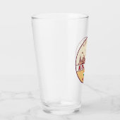 Kalkutta India City Skyline Emblem Glas (Rechts)