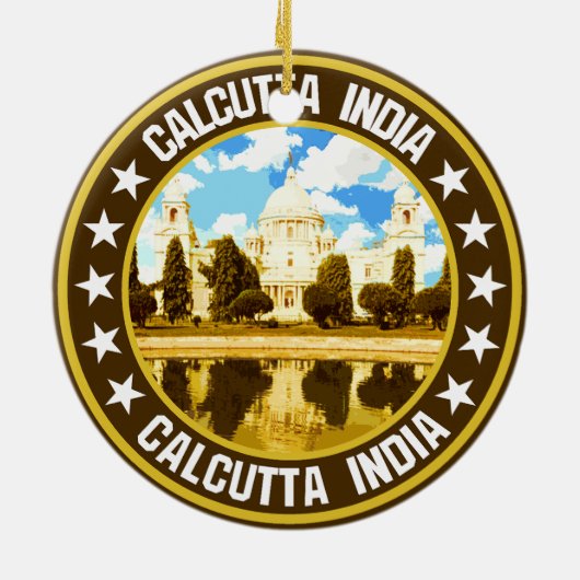 Kalkutta Keramik Ornament (Hinten)