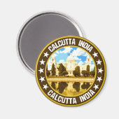 Kalkutta Magnet (Vorderseite/Rückseite)