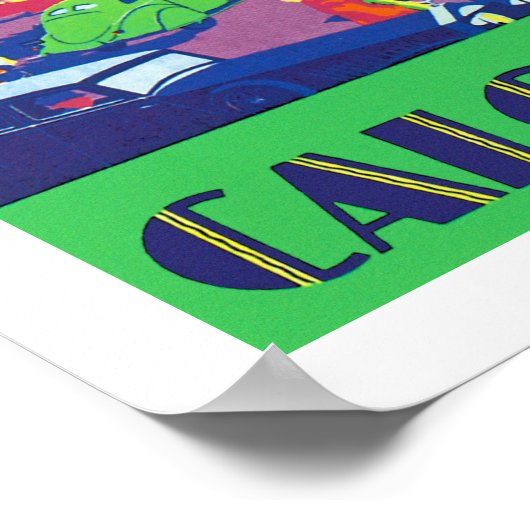 Kalkutta Poster (Ecke)