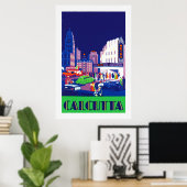 Kalkutta Poster (Heimbüro)