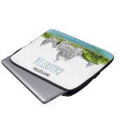 Kalkutta "Victoria Memorial" Kolkata Bengali Laptopschutzhülle (Vorne Knopf)