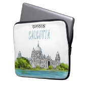 Kalkutta "Victoria Memorial" Kolkata Bengali Laptopschutzhülle (Vorderseite Links)