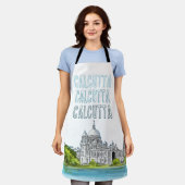 Kalkutta "Victoria Memorial" Kolkata Bengali Schürze (Getragen)