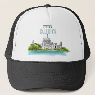 Kalkutta "Victoria Memorial" Kolkata Bengali Truckerkappe